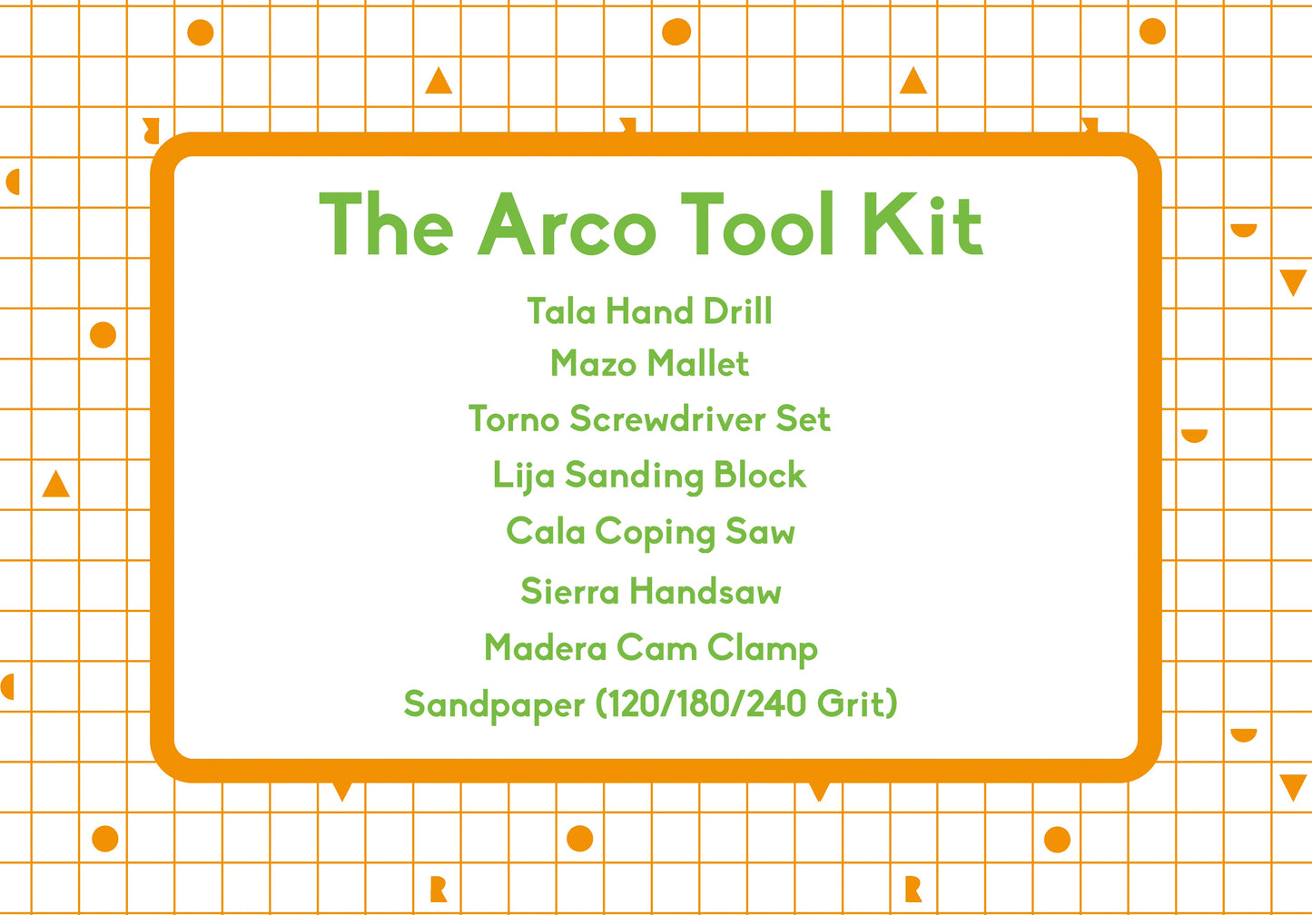 The Arco Tool Kit